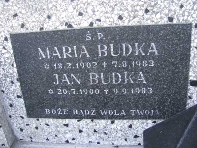 Maria Budka 1902 Targanice - Grobonet - Wyszukiwarka osób pochowanych