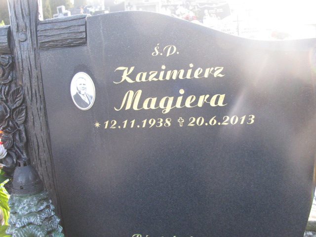 Kazimierz Magiera 1938 Targanice - Grobonet - Wyszukiwarka osób pochowanych